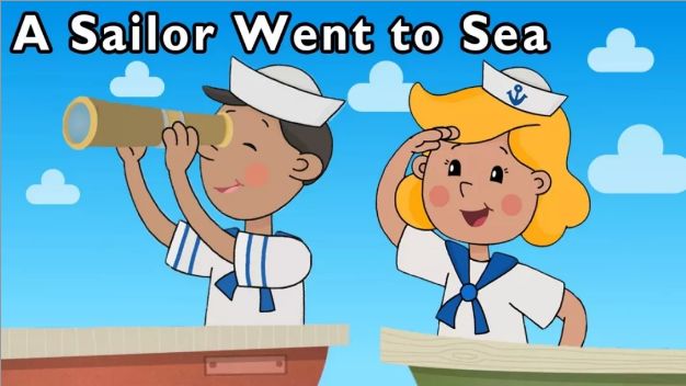 沃沃晚安英语海洋探索asailorwenttosea水手出海