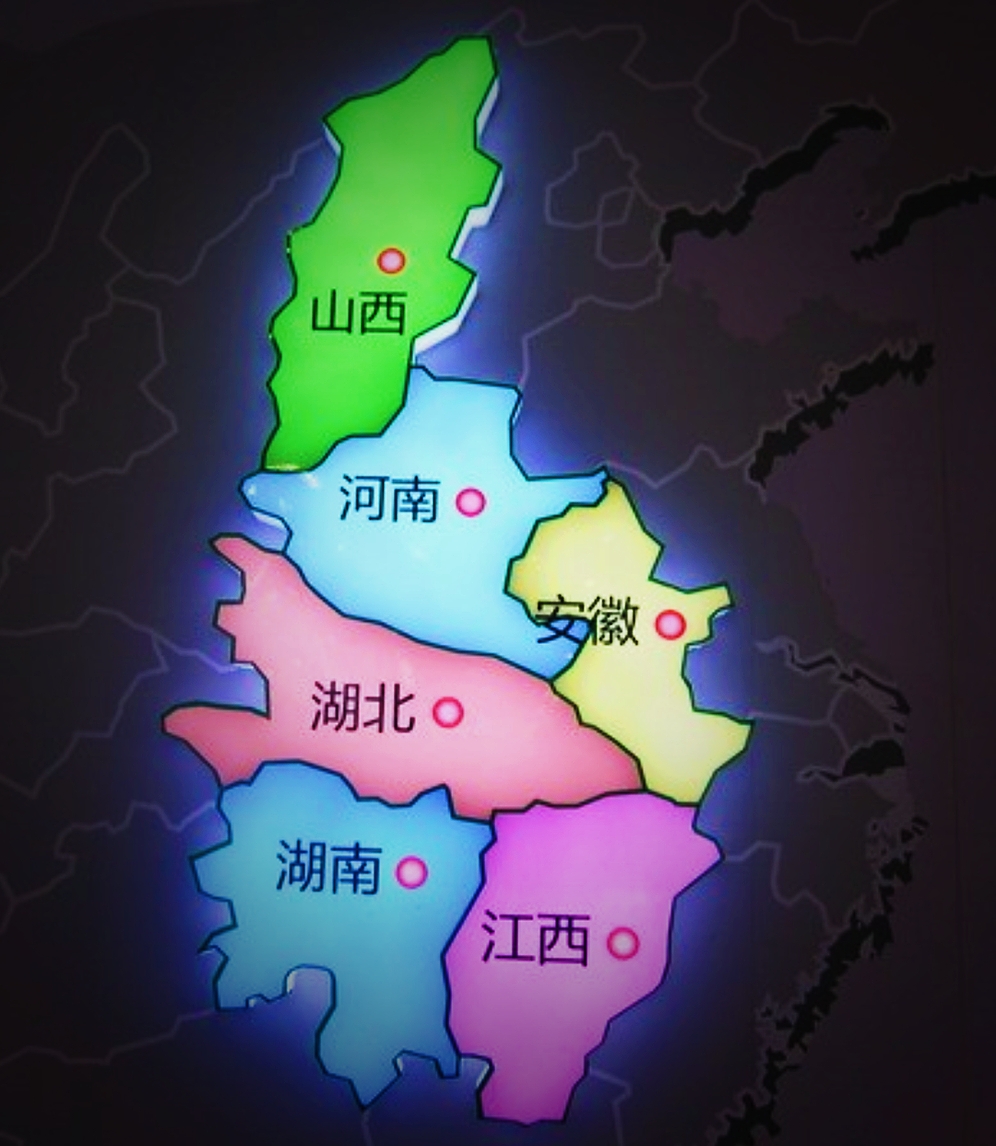 南北两大城市群和这2条经济走廊将促进中部6省战略崛起