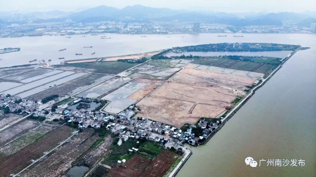 预计11月贯通小环岛南沙横沥岛尖启动市政道路建设