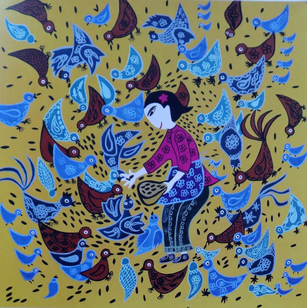 【他山之石】博里农民画---老淮安的文化艺术"名片"_民间