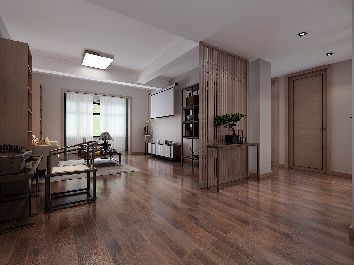 听山听禅,看风看雅,所谓极简才是新中式