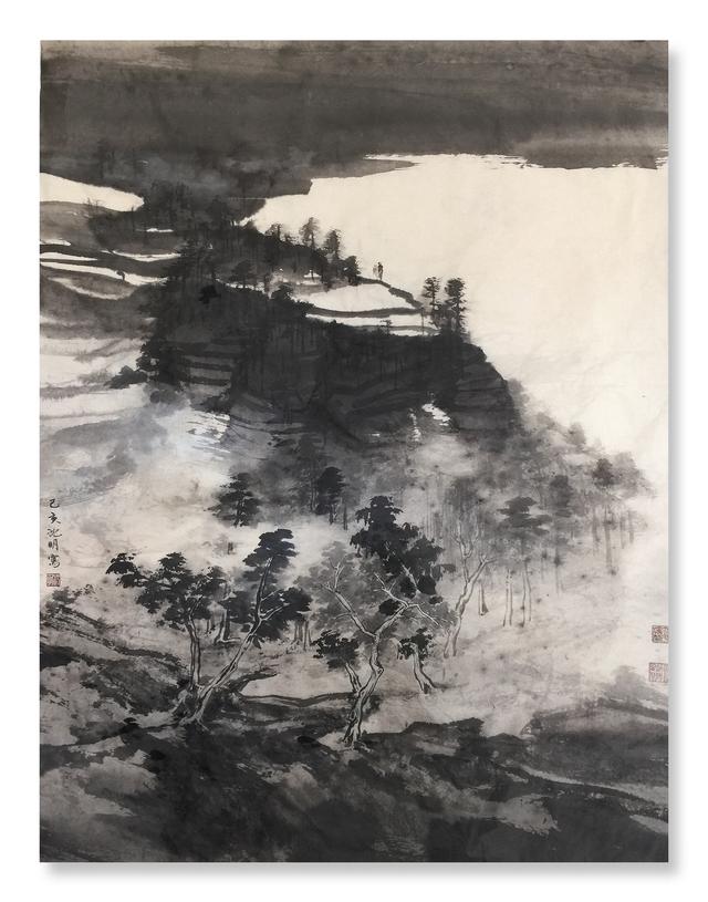 未赏春荫夏已浓画家沈明题画诗作品赏析