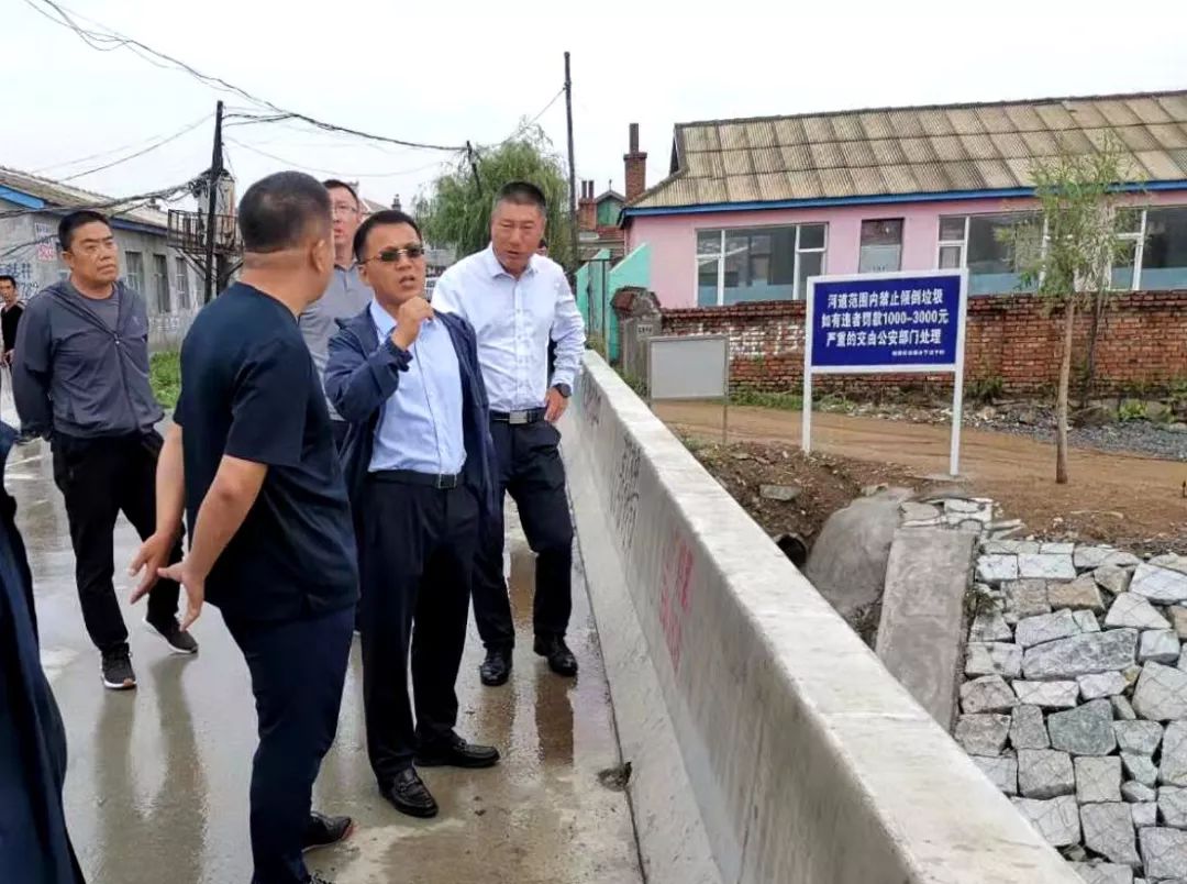 船营区政府主要领导到部分乡镇检查指导工作_简俊峰