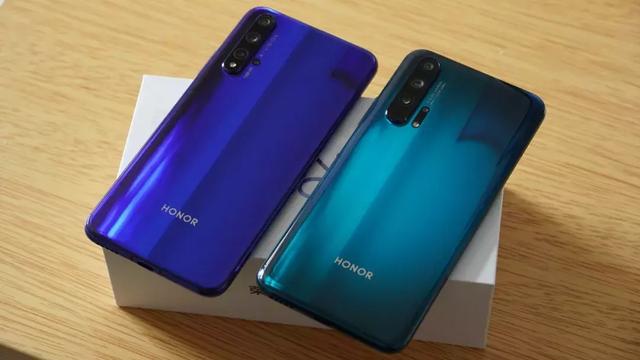 荣耀20和荣耀20 pro简单开箱对比