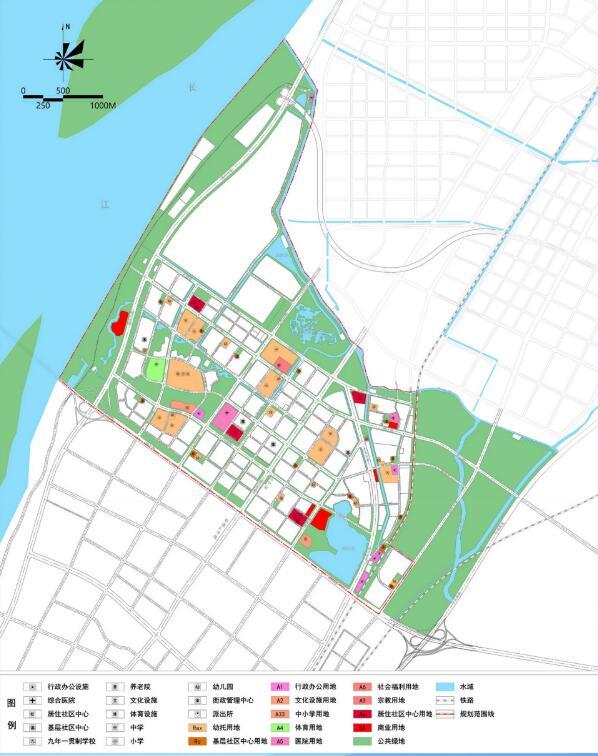 江宁滨江新城重大规划图片
