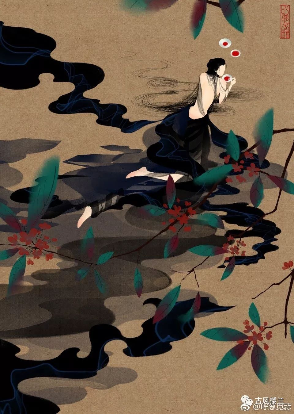 呼葱觅蒜仙气十足的鸟拟人系列二