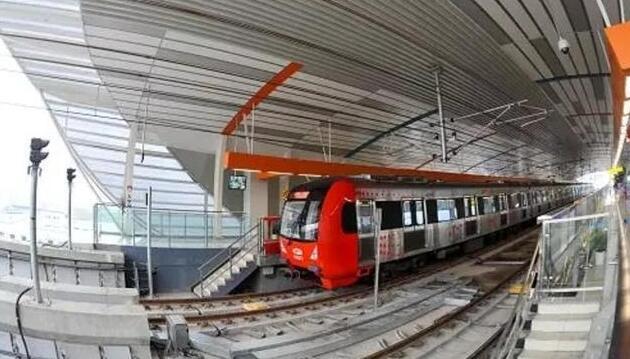 重庆轨道交通1号线朝天门站至璧山站段已开通运营里程38.