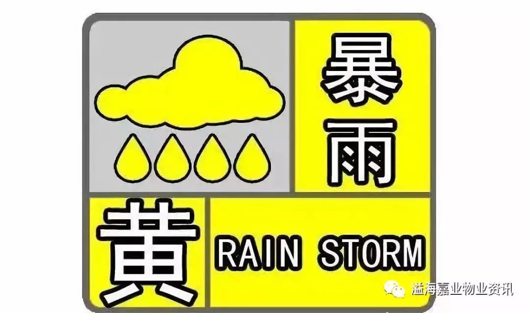 物業公司暴雨應急預案三級預警措施,你一定需要!