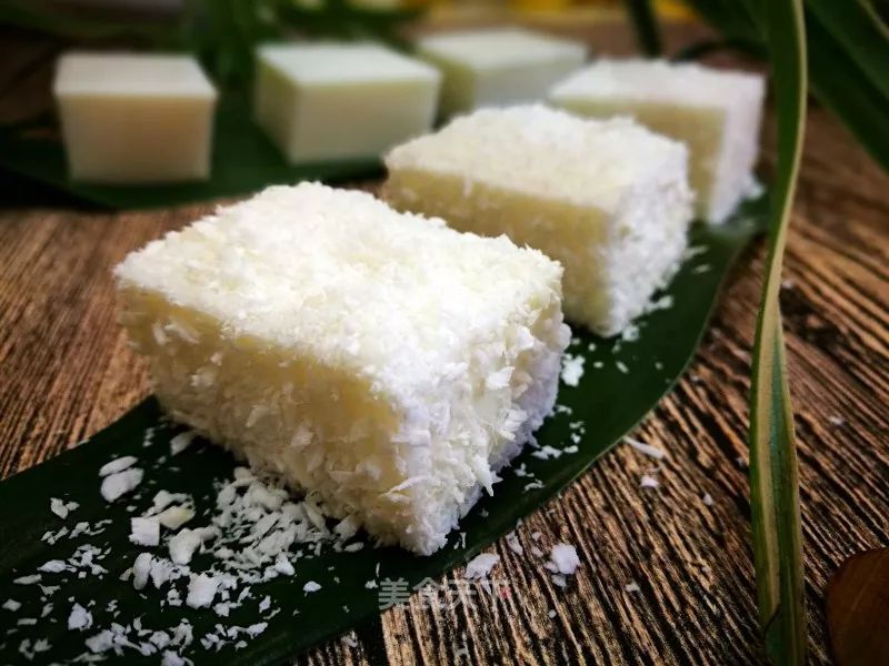 【我爱烘焙】椰奶糕