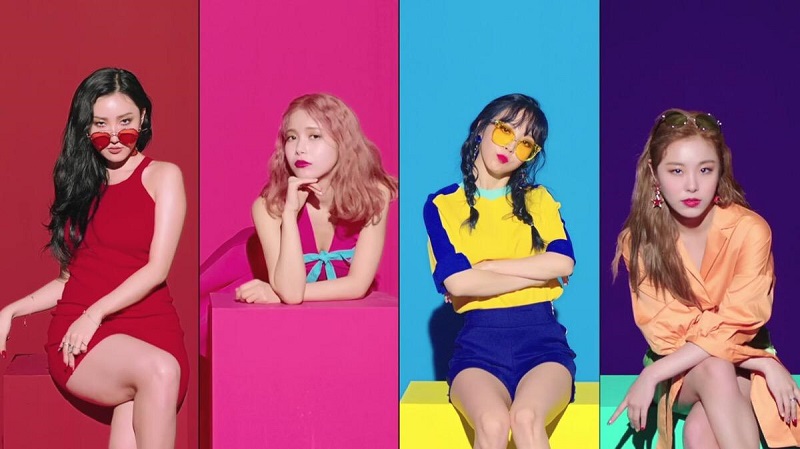 mamamoo是rainbowbridge world于2014年6月19日推出的