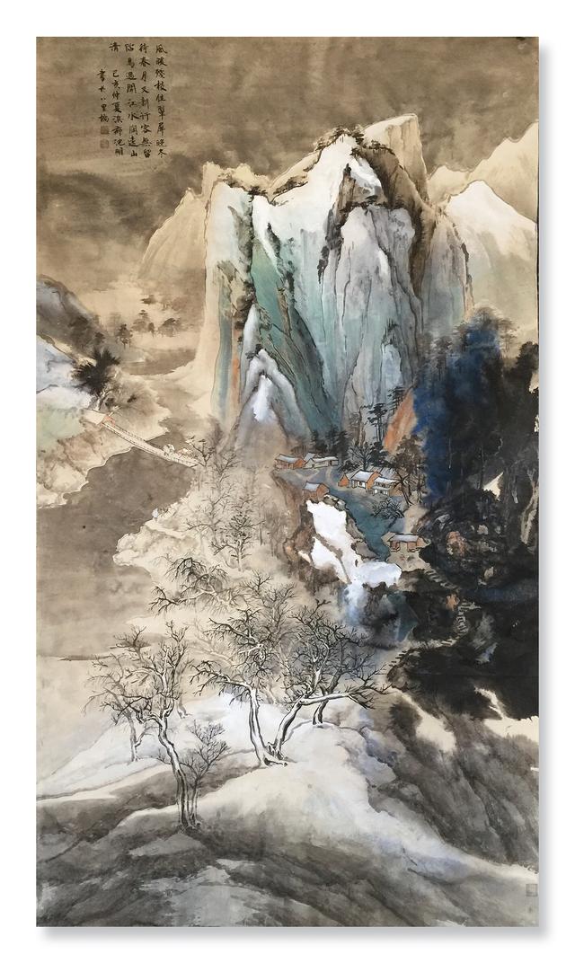 未赏春荫夏已浓画家沈明题画诗作品赏析