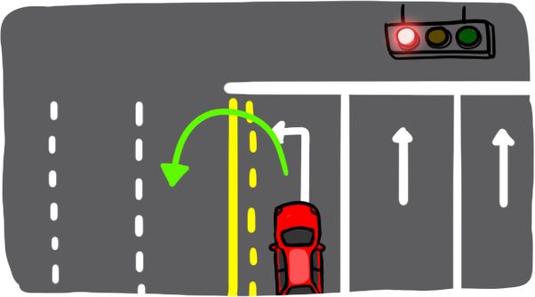 在中国开车,路口掉头不注意这几种情况,12分都不够扣!