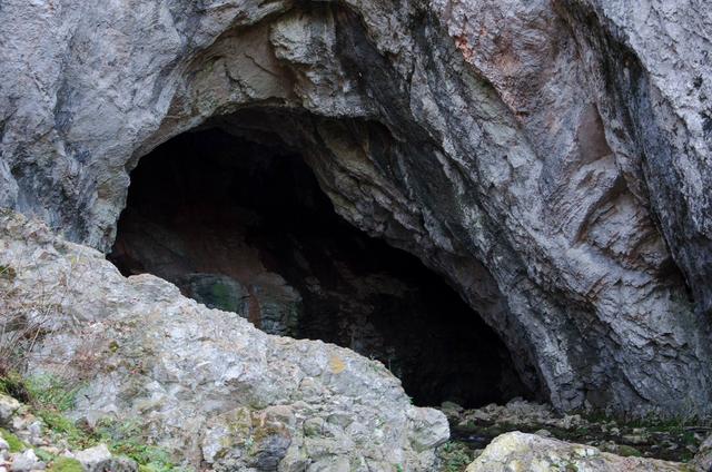 原始人住的山洞图片