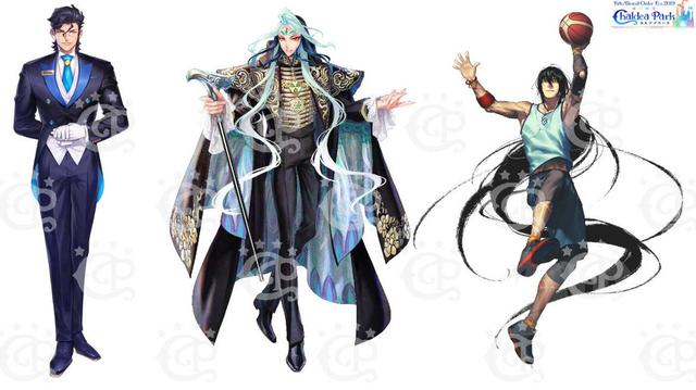 fgo新灵衣立绘:灌篮高手燕青和猫娘伊莉雅 政哥哥脖子以下全是腿