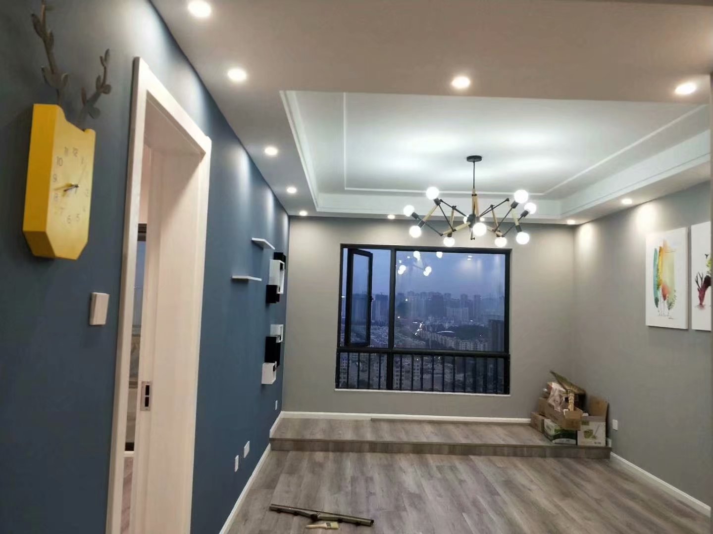 油漆/石膏线条执行细节—昆明匠夫装修队_乳胶漆