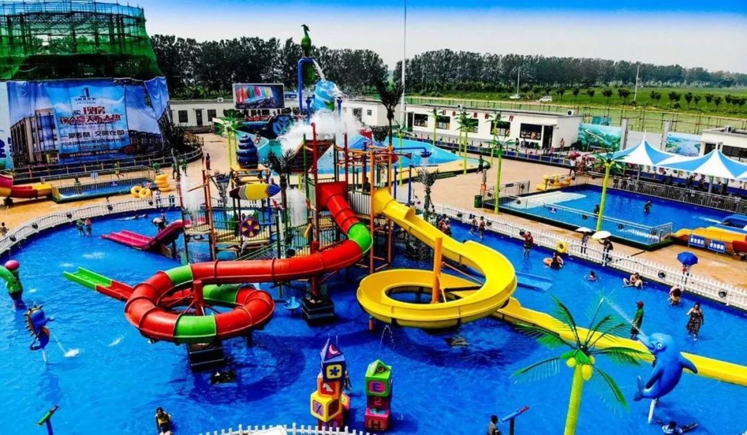 苏北超嗨造浪池等您来浪潮河湾梦幻水世界二期超大造浪池7月6日正式