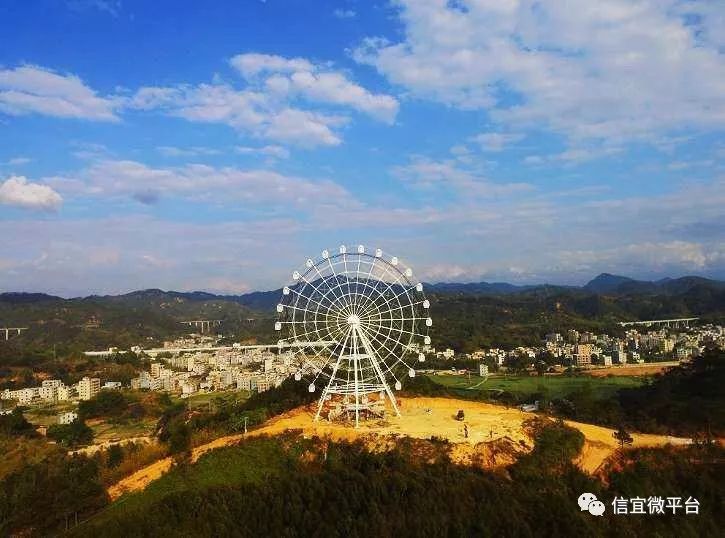 哇信宜这里有玻璃桥摩天轮的景区建成这样了