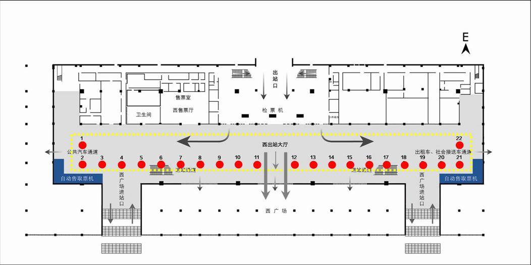 太原南站内部结构图图片