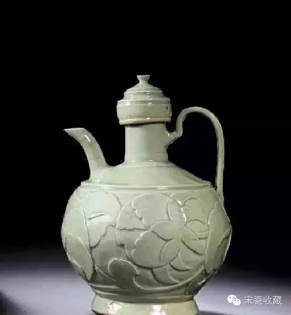 五代耀州窑执壶精品集锦_青釉瓷器
