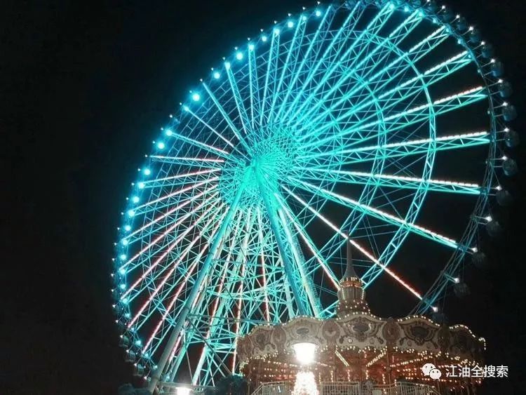 西山公园欢乐世界又放大招了打造星光游乐园到摩天轮的顶端看一次江油