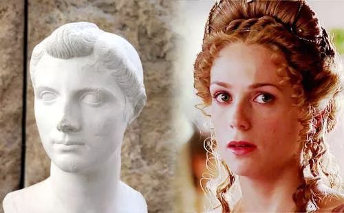 那就是与屋大维名字一个字母之差的octavia,也就是他的亲姐姐,屋大维