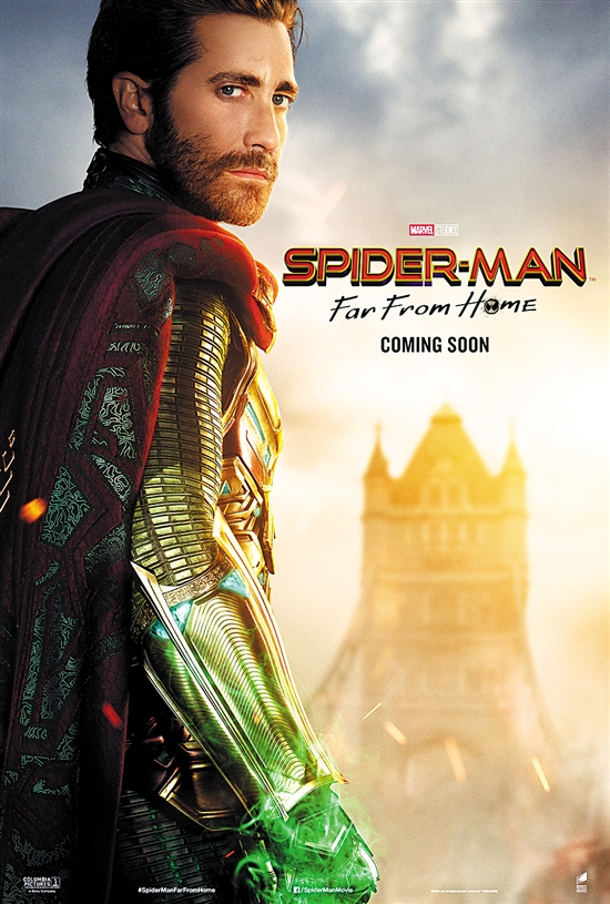 首次出演漫威电影《蜘蛛侠:英雄远征》 "神秘客"懵了