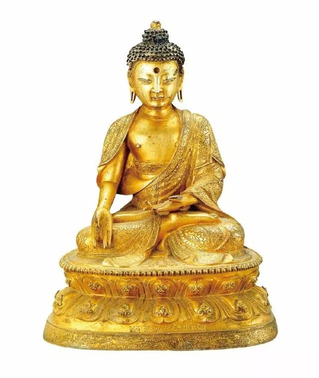 精美的明清宫廷御制佛像真气派