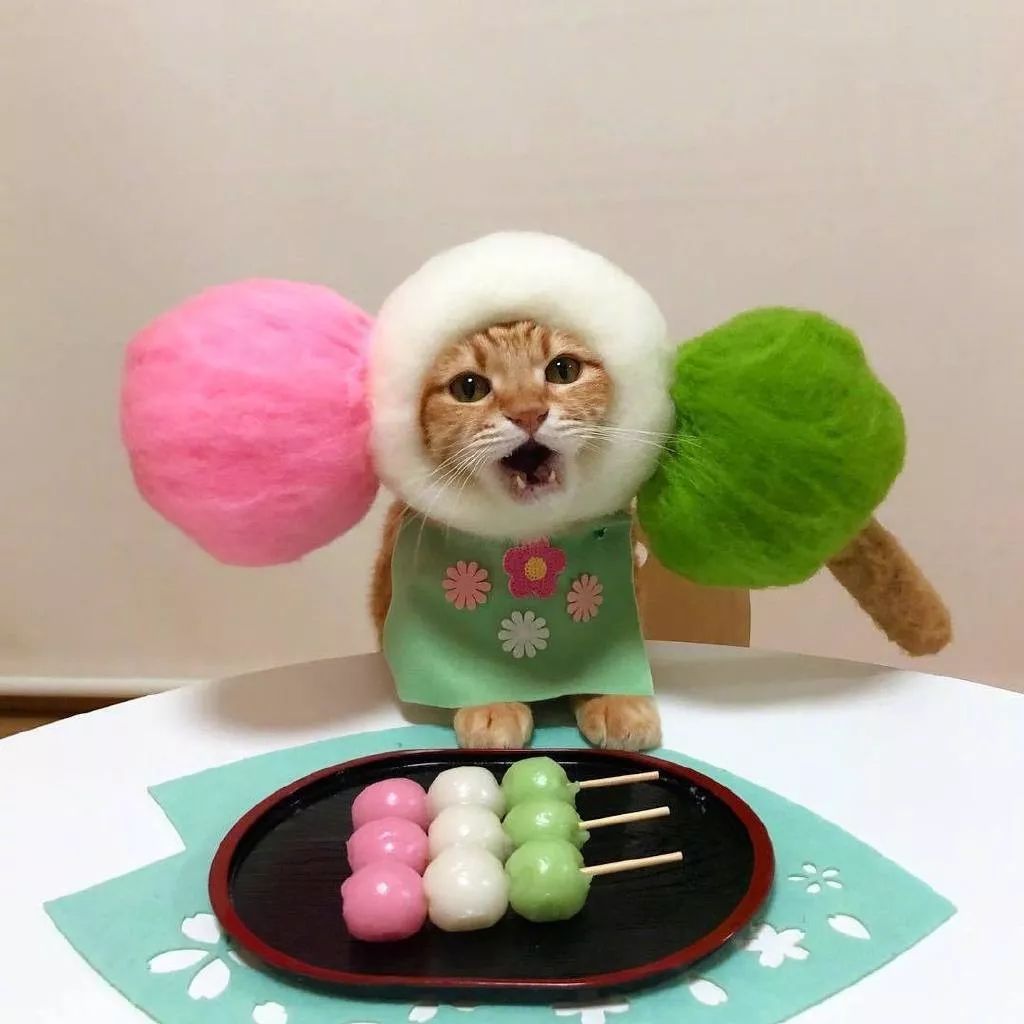 背景图头像小馋猫头像