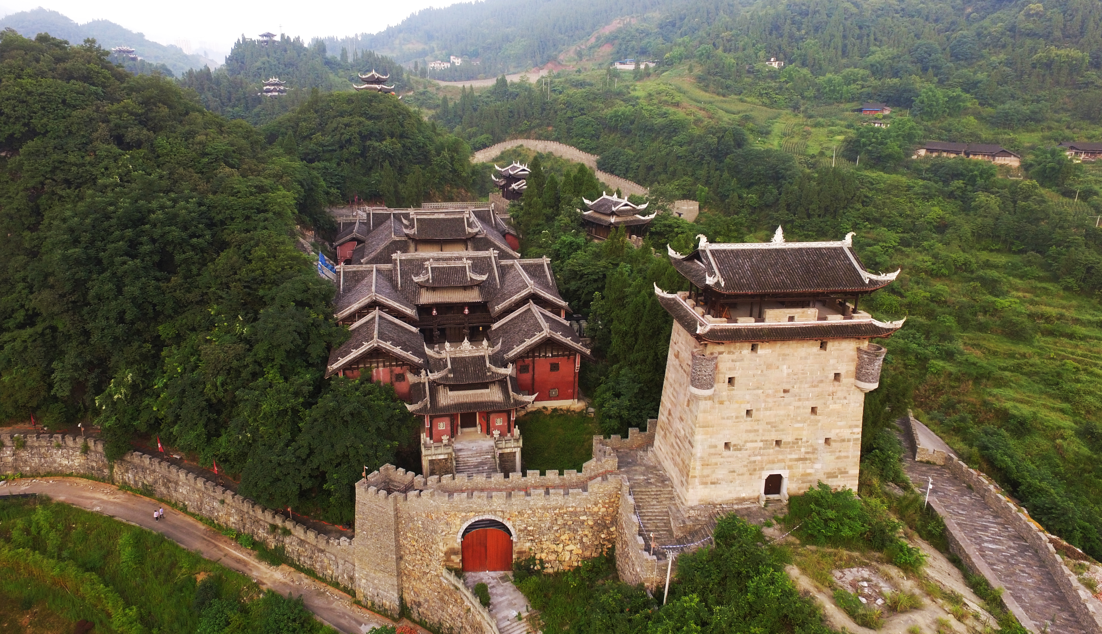 彭水县九黎城旅游景点图片