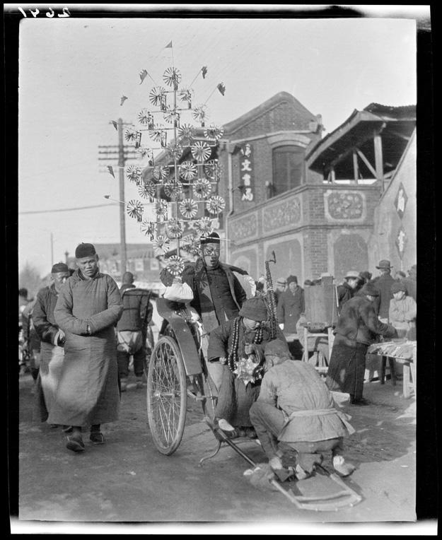 老照片民国时期的黄包车夫当年的骆驼祥子