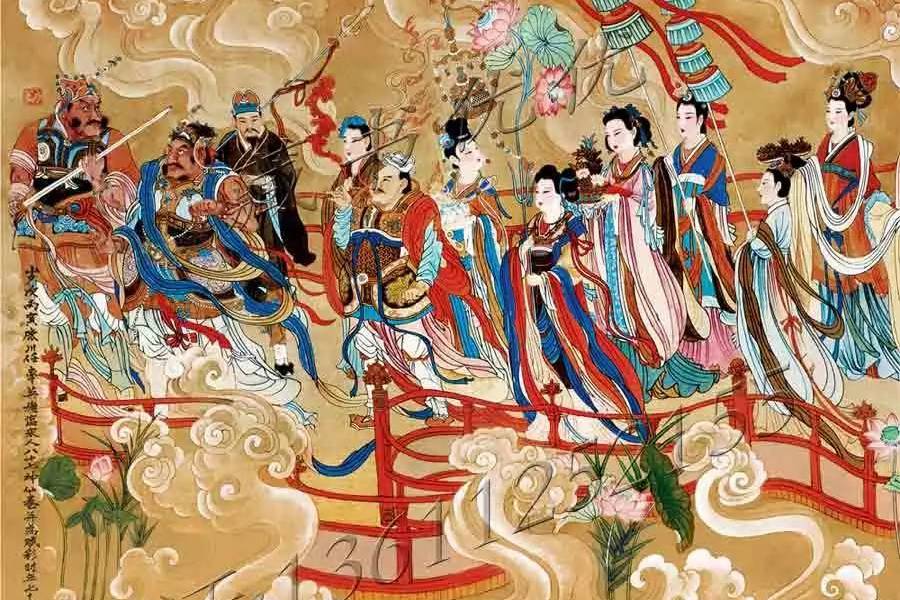 古玩・中国伝統宗教「最高神・天仙」地仙・多神信仰・神通力・不老不死・銘・共箱 931285f4df6848c0b6aead472609fa