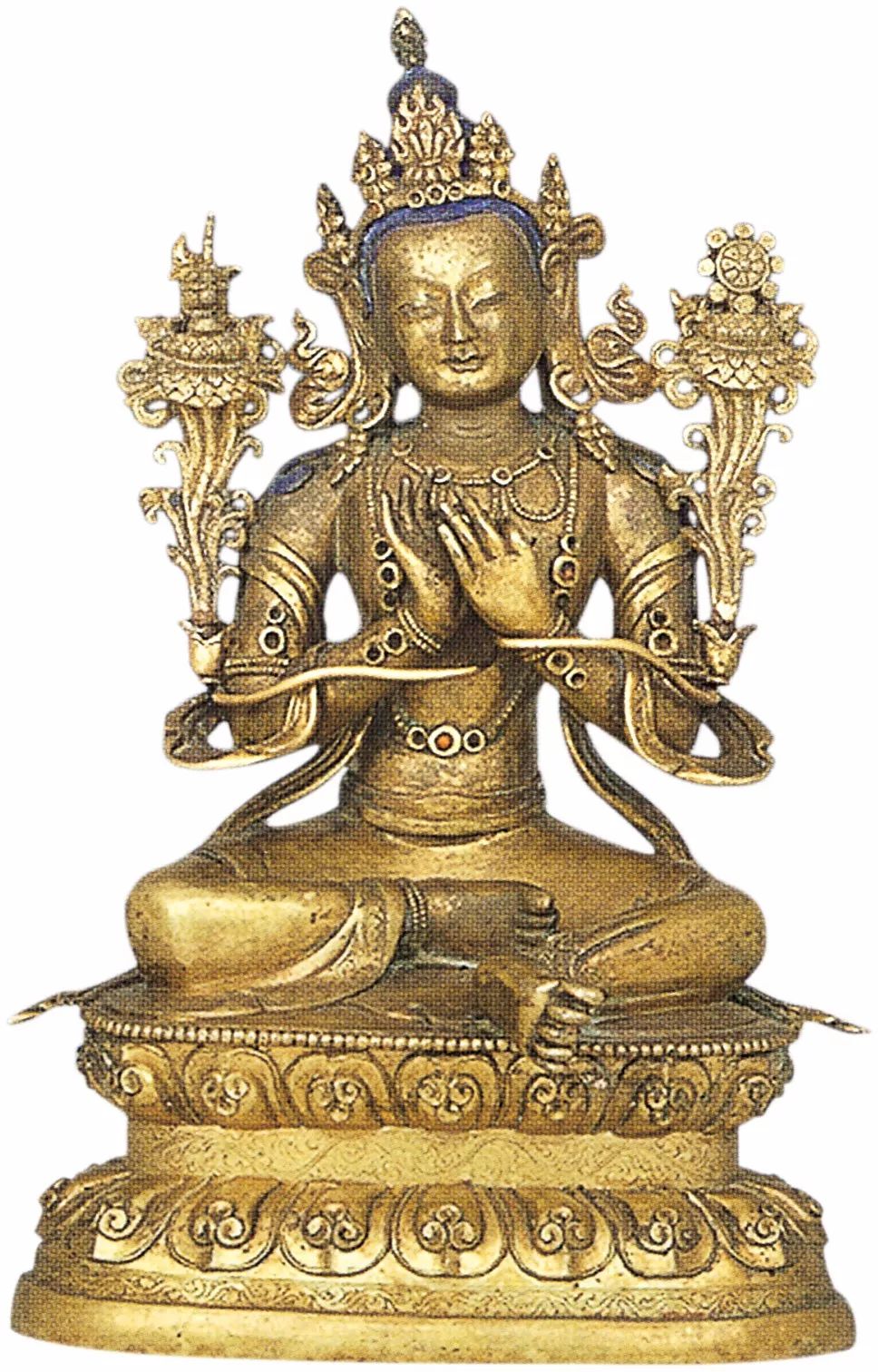 精美的明清宫廷御制佛像真气派