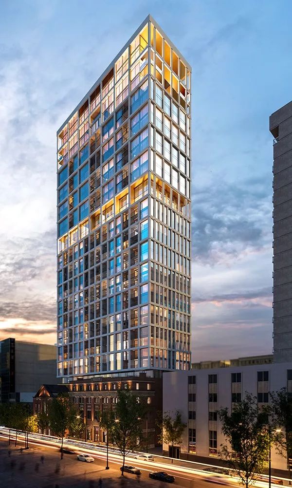 完美的展现了它的精致与魅力通过290套高档公寓和顶层豪华公寓与之现