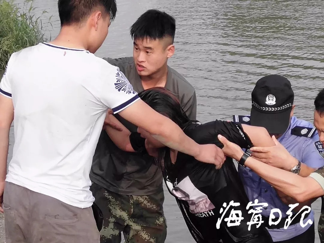 嘉兴一女孩跳河轻生!发生了生死关头惊险的一幕