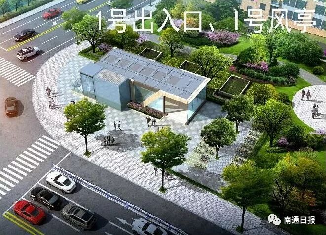 4个出入口3个风亭组轨交2号线易家桥站规划方案公示