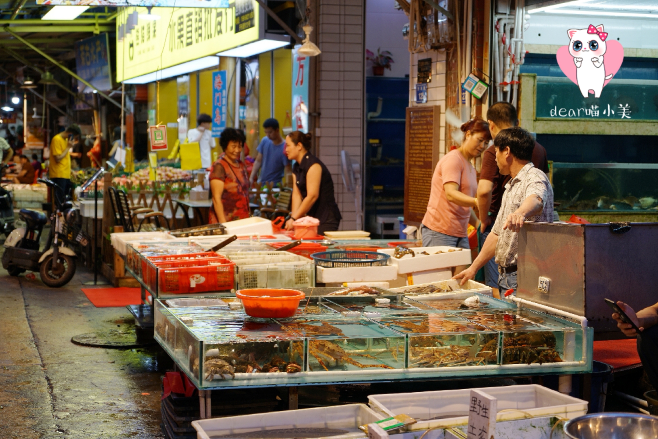 见义勇为的厦门八市海鲜哥开了这样一家有意思的海鲜加工店