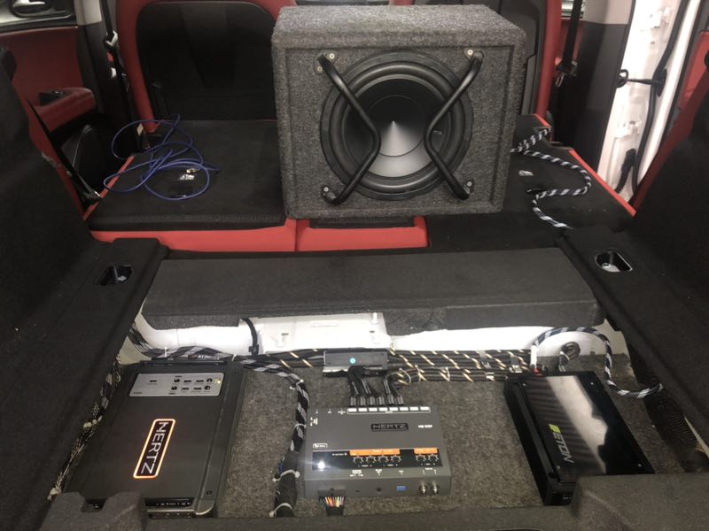 阿尔法罗密欧升级隔音降噪音响改装喇叭加装功放dsp低音炮汕头星悦