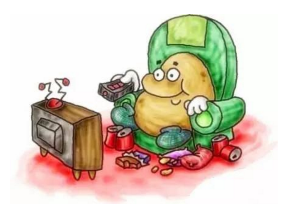 小心变成"沙发土豆"型人!