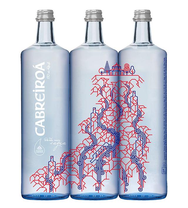 时尚简约与美学并存的矿泉水品牌包装设计_创意