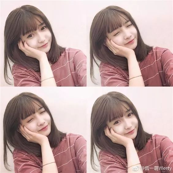 四宫格拍照摆出超可爱的自拍姿势