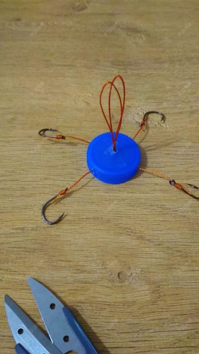 自制翻板钩,钓底钓浮钓鲤钓鲢鳙,用途多着呢