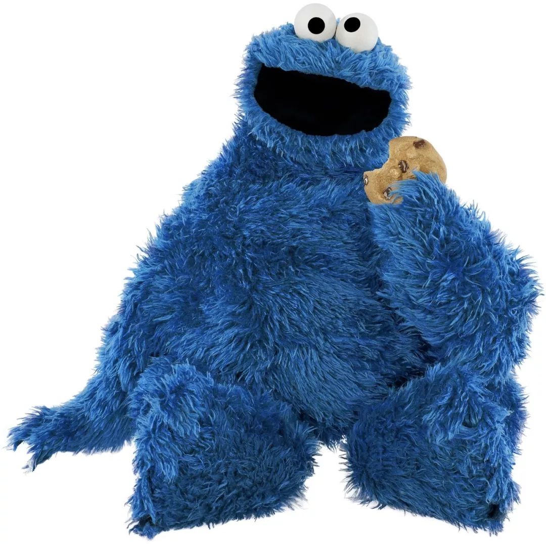 甜饼怪(cookie monster)▼▲艾摩热情友好,最爱大叫"elmo wants to