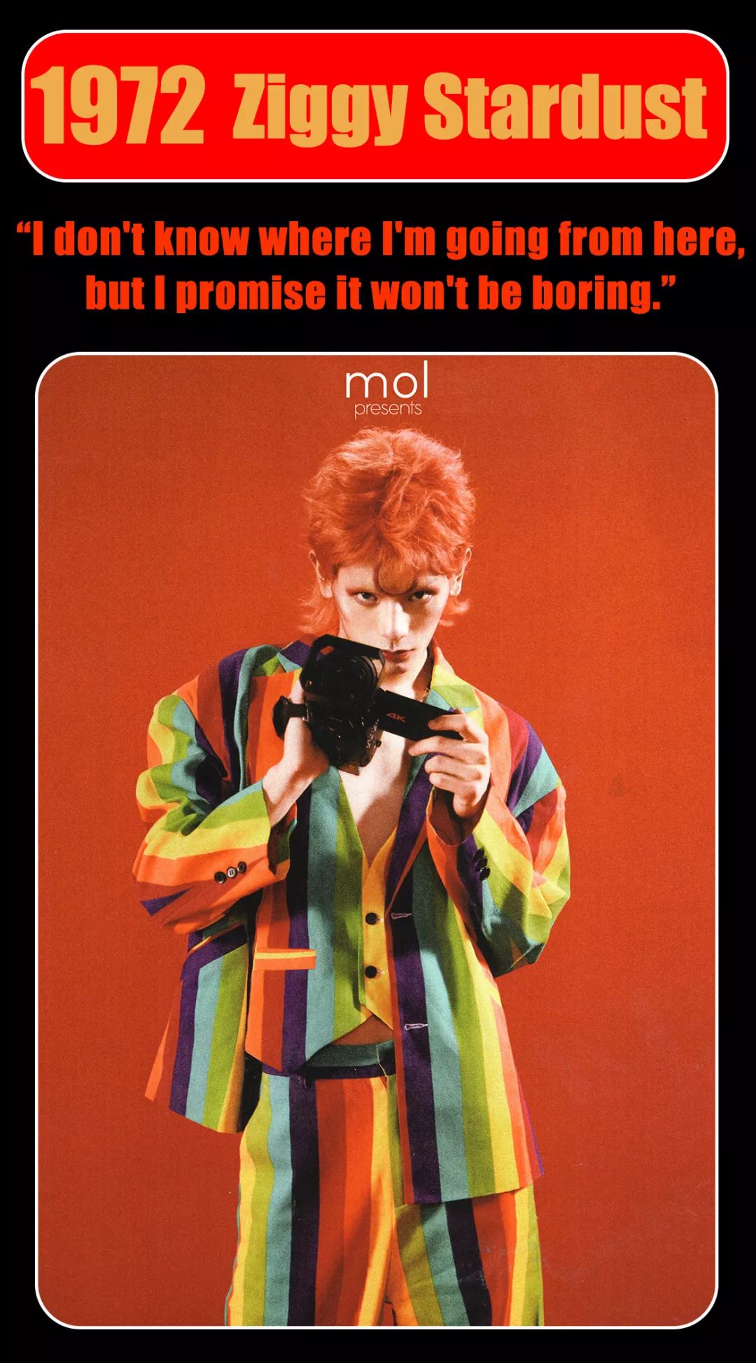 davidbowie游走于艺术和时尚的摇滚变色龙