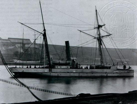 龙骧号炮舰图片