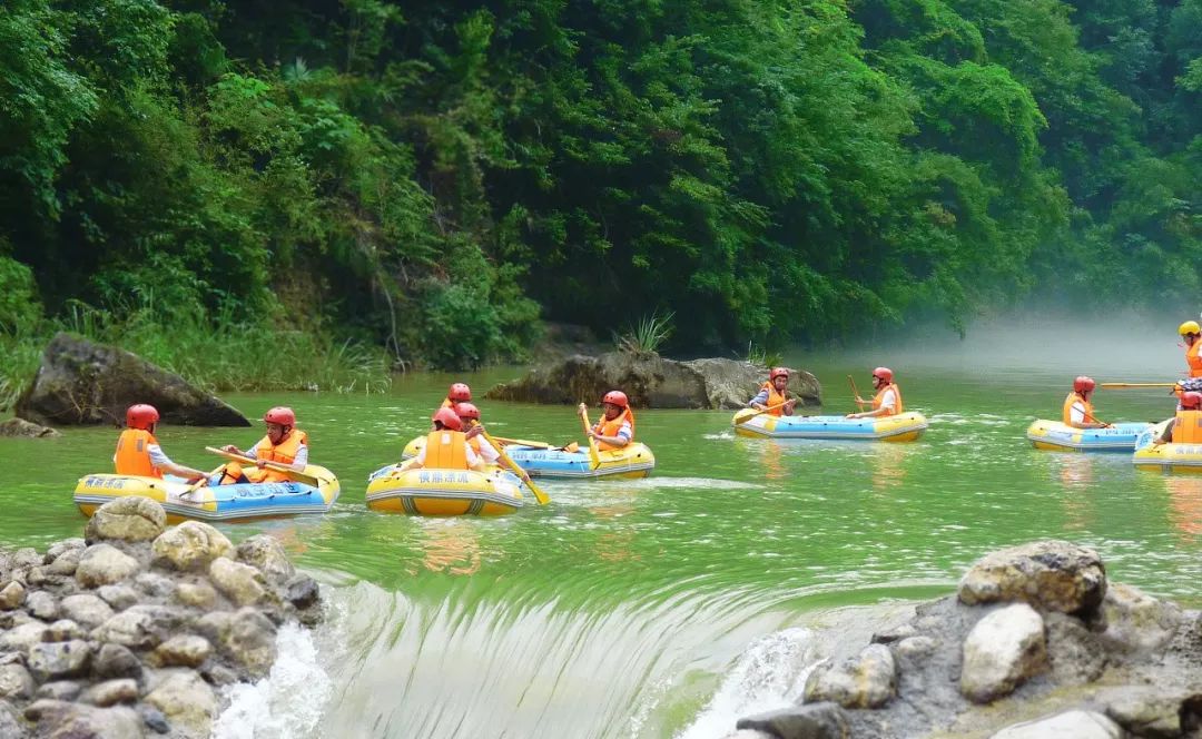 无漂流不夏天横鼎漂流一日游平时198元人周末228元人不含餐暑期天天发