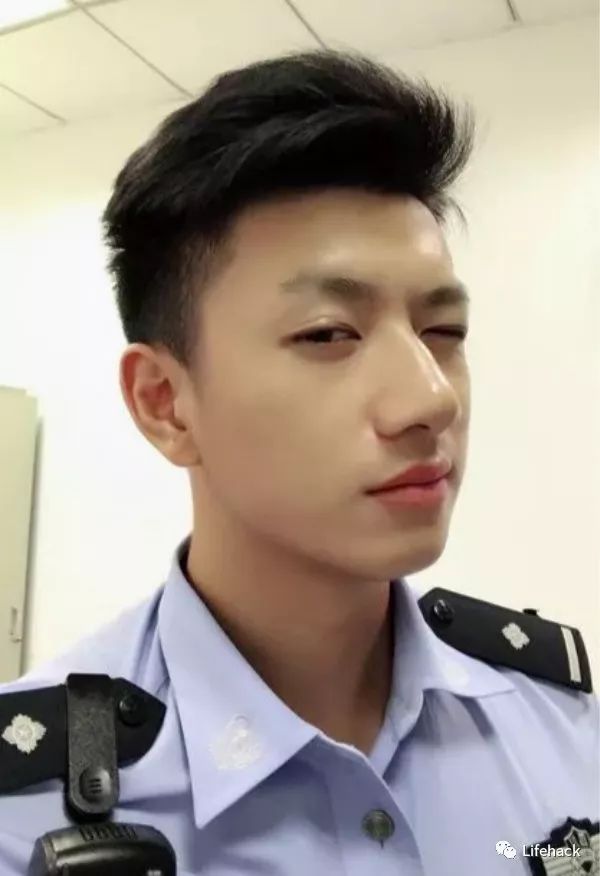 警察帅哥.真人图片