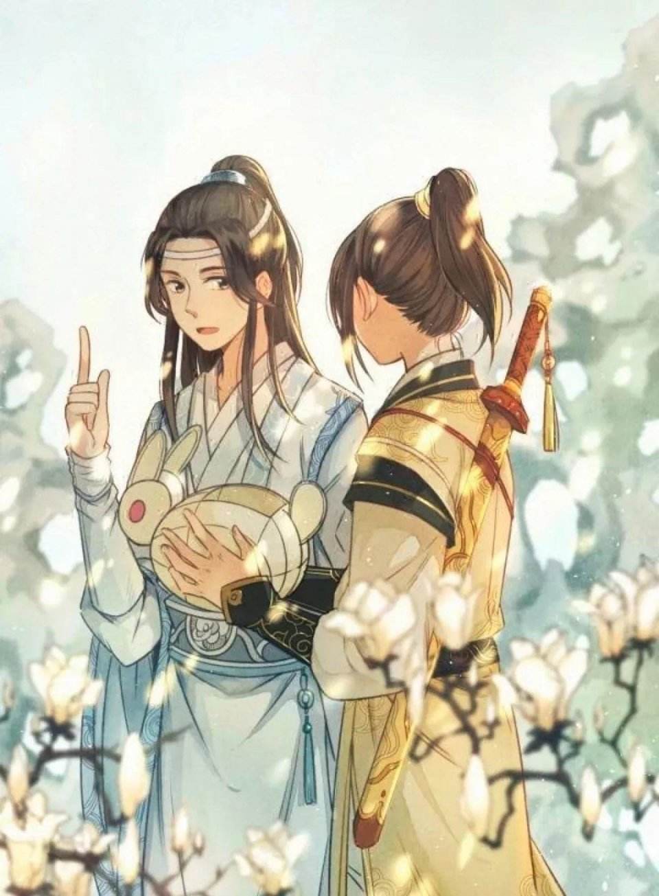 原创魏无羡想要拆散仙子与金凌反遭仙子绝杀跪求金凌赶紧牵走