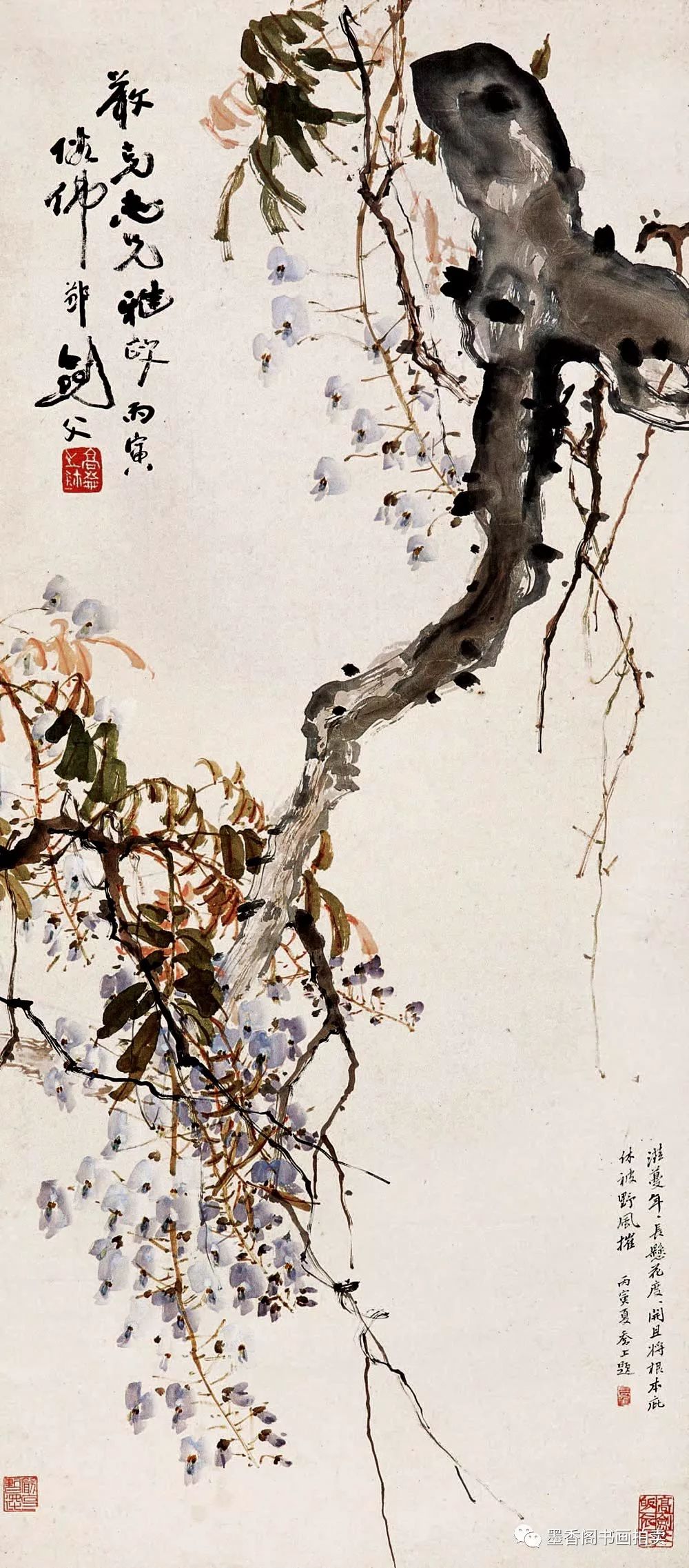 高剑父罕见花鸟作品