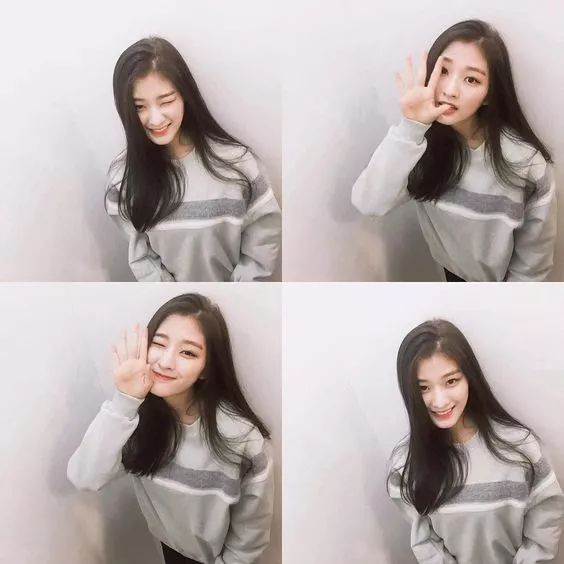 四宫格拍照,摆出超可爱的自拍姿势!_pose