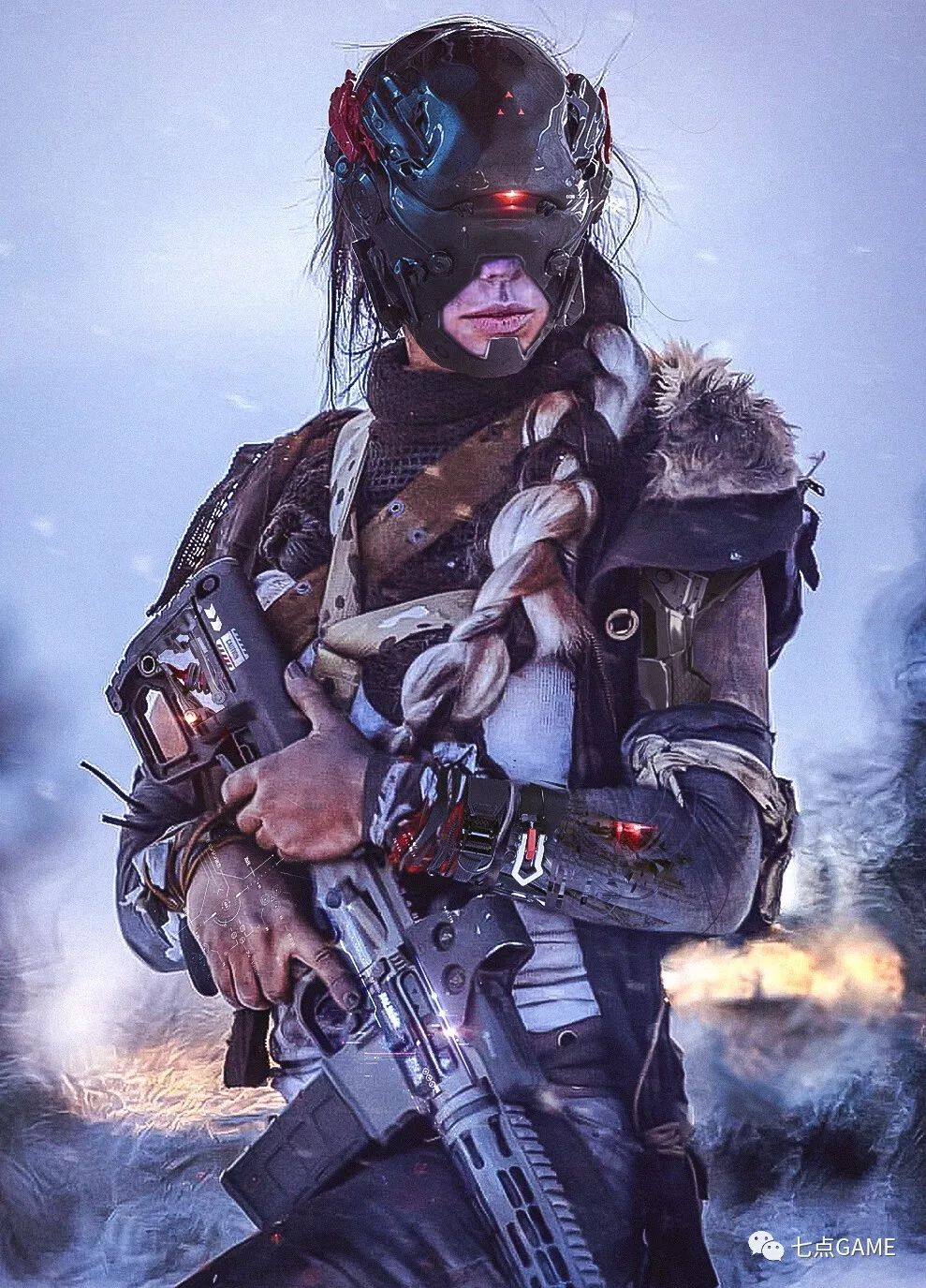 帅惨了哪个男人会不喜欢赛博朋克顶不住7game